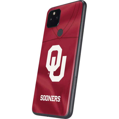 University of Oklahoma Red Jersey Google Pixel 4a 5G Skin